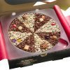 Close up image of Delicious Dilemma chocolate pizza