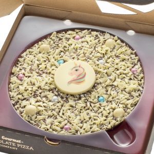 unicorn chocolate pizza