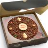 7" Christmas chocolate pizza