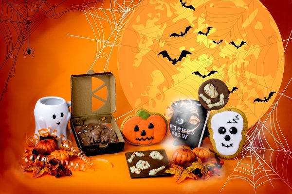 Halloween selection of chocolate and biscuit gifts