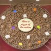 Personalised bespoke chocolate pizza