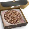 7 inch Irish cream chocolate pizza in box