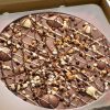 Irish cream 7 inch pizza close up in open box